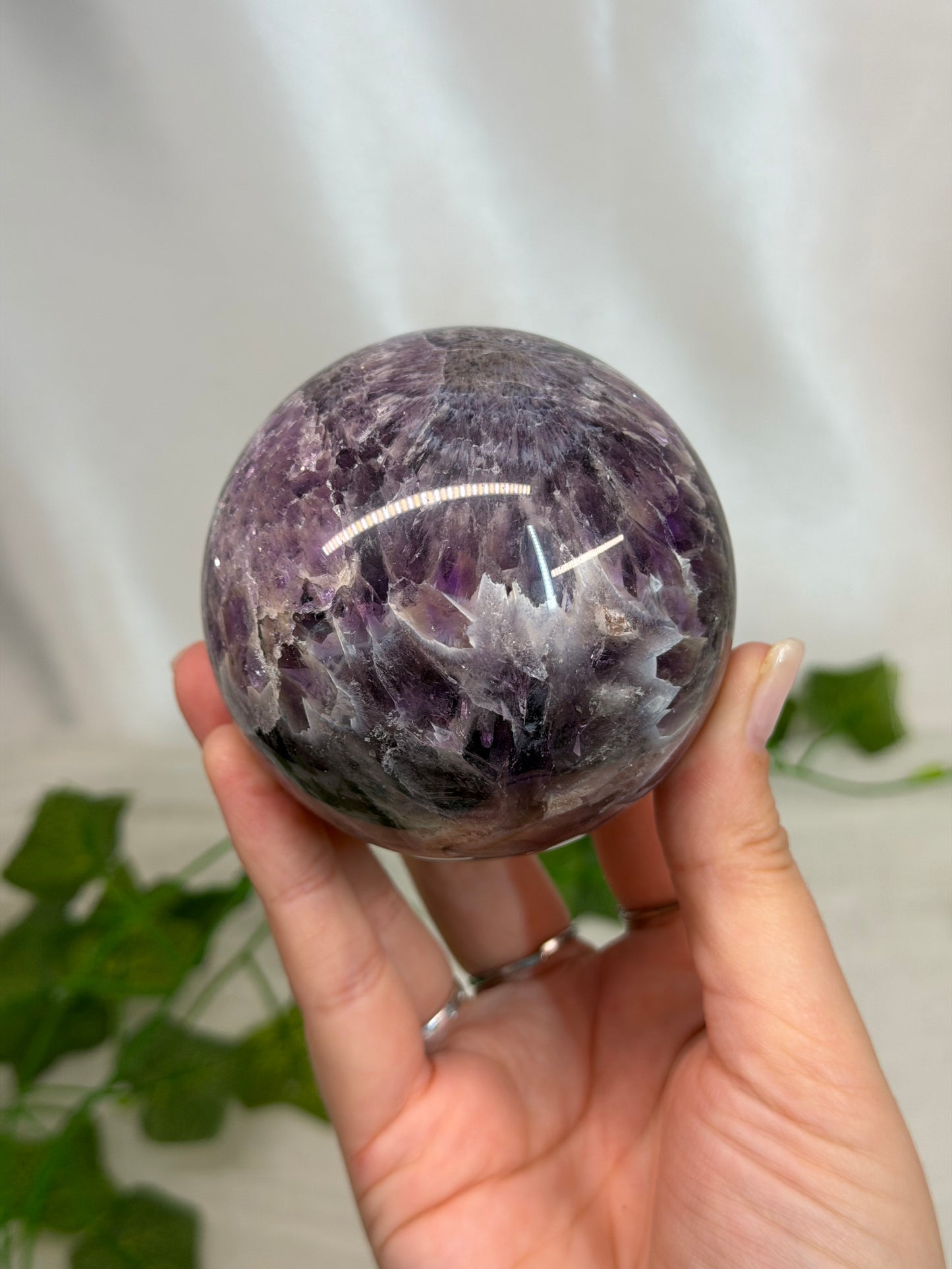 7cm Dream Amethyst Sphere
