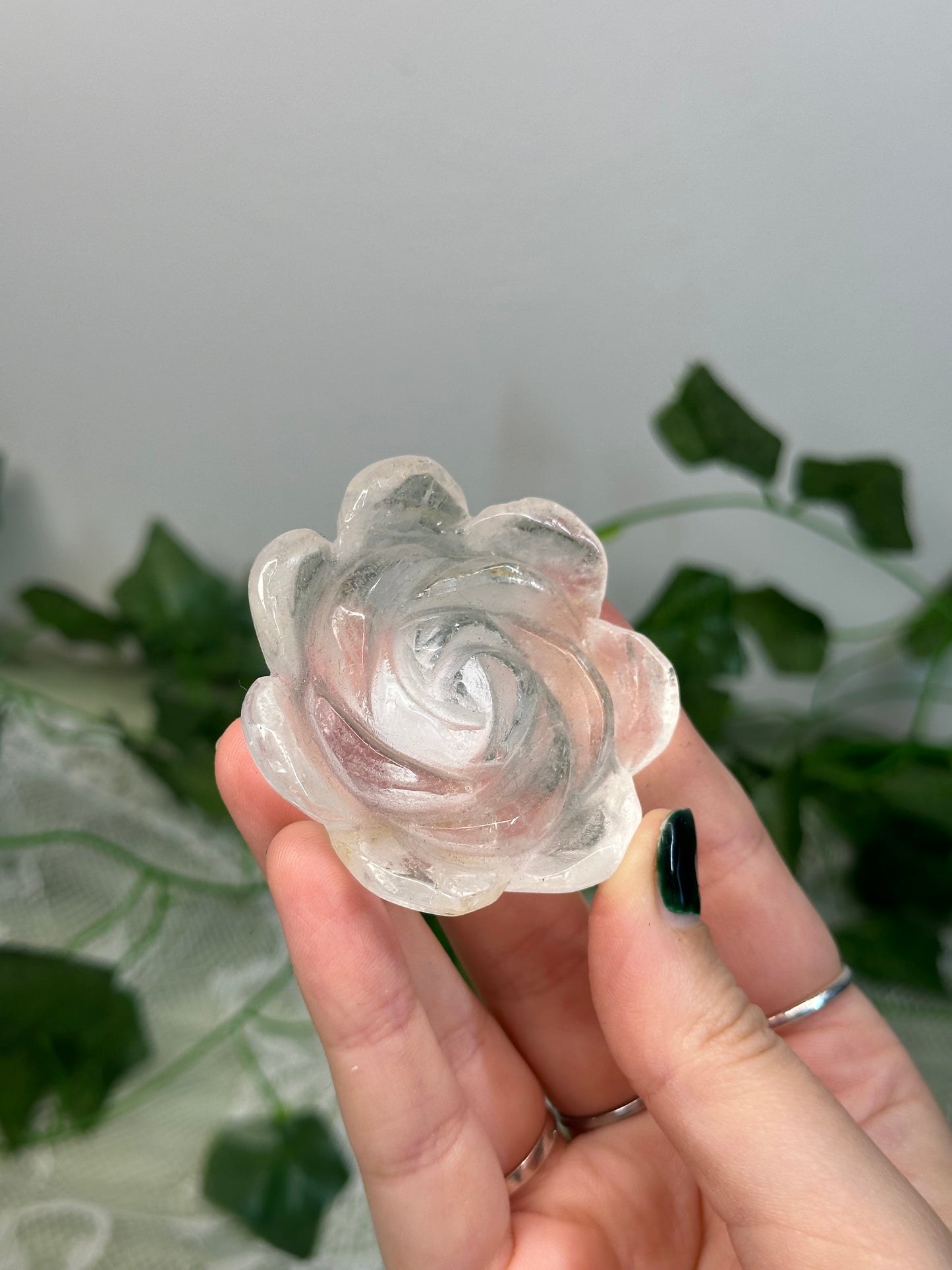 Clear Quartz Flowers