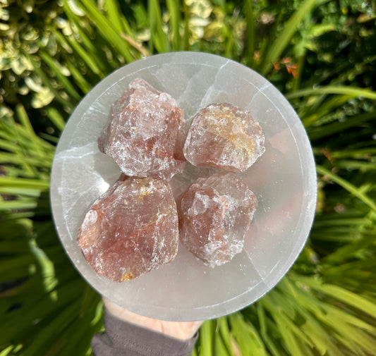 Raw Fire Quartz Chunk