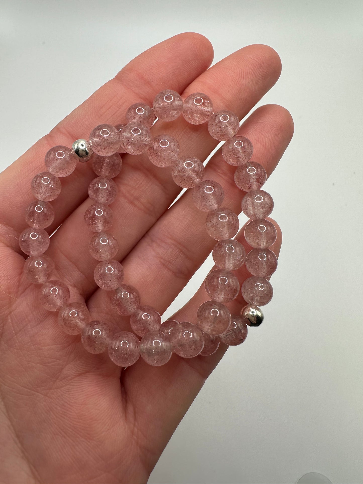 Kids 6mm Beaded Stretchy Bracelet