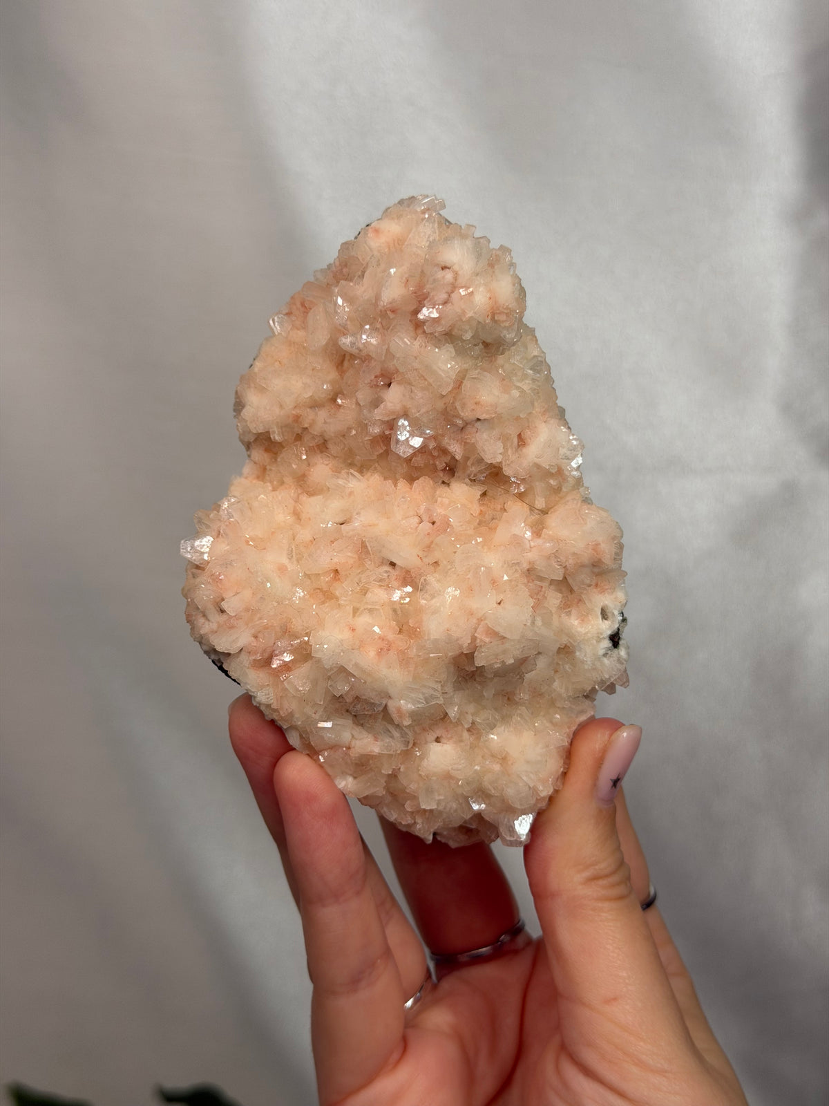 Pink Heulandite Specimen