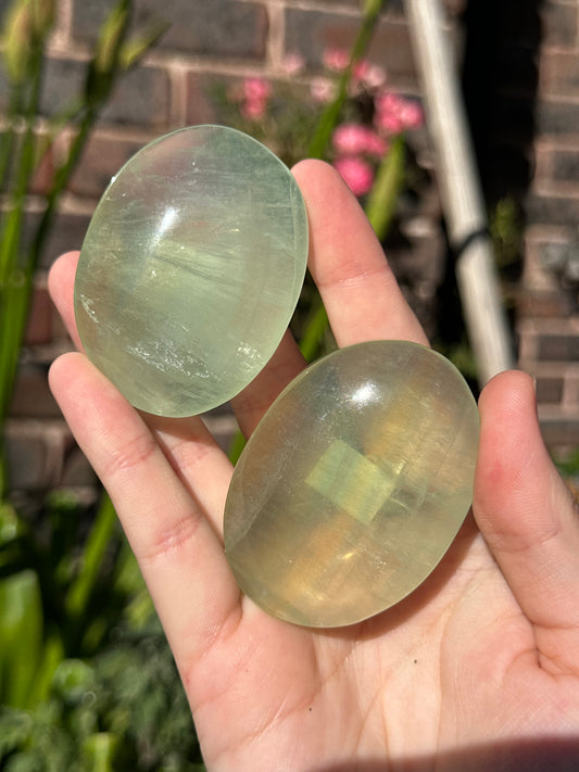 Fluorite Palmstones