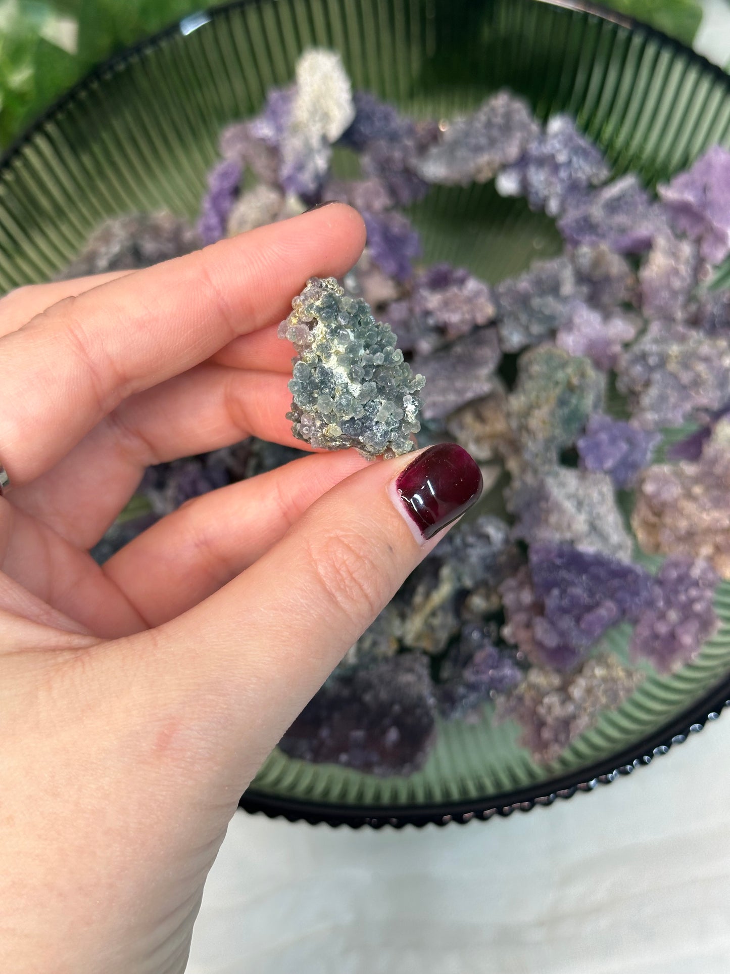 Mini Grape Agate Clusters