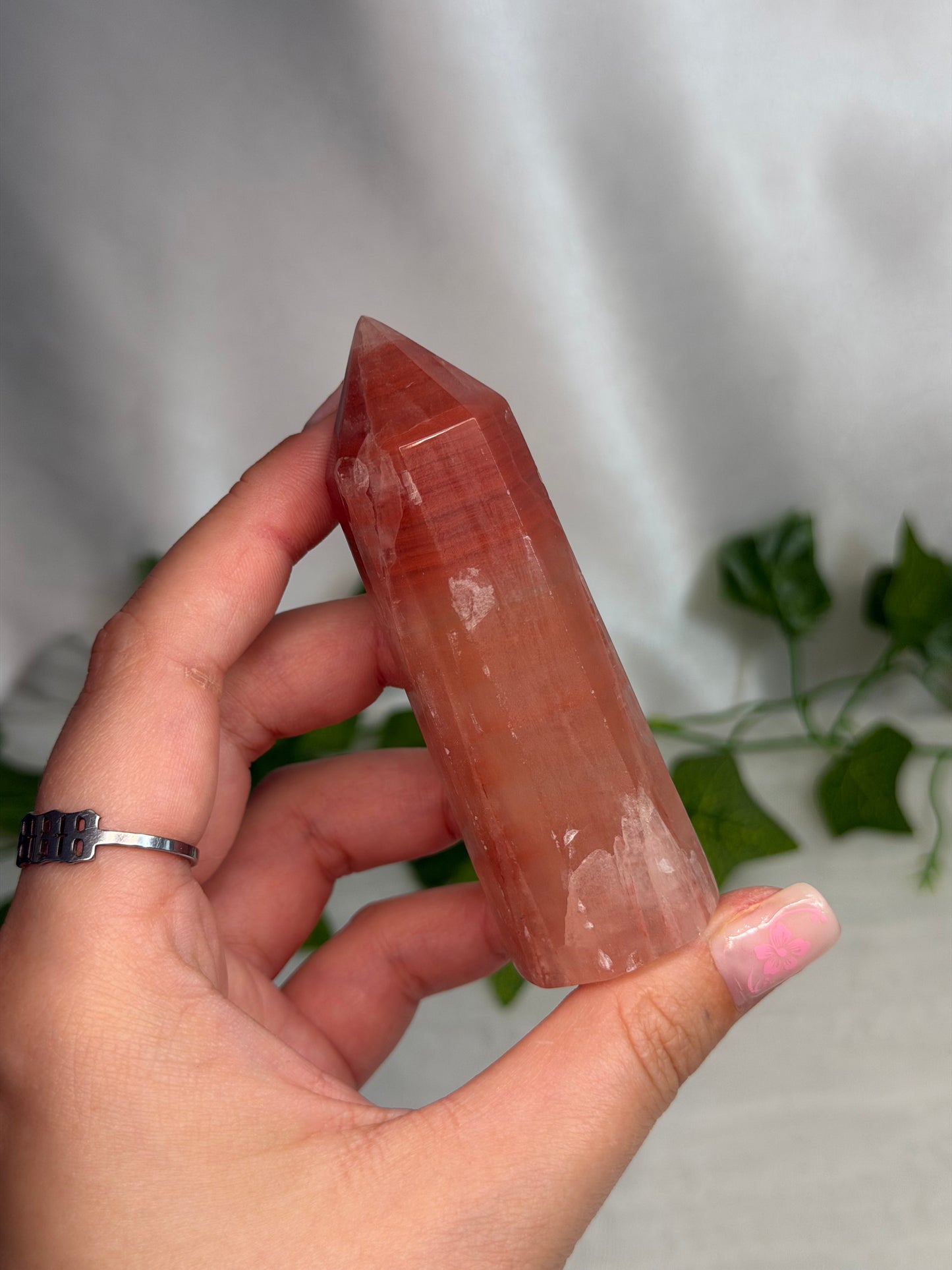 Rose Calcite Towers
