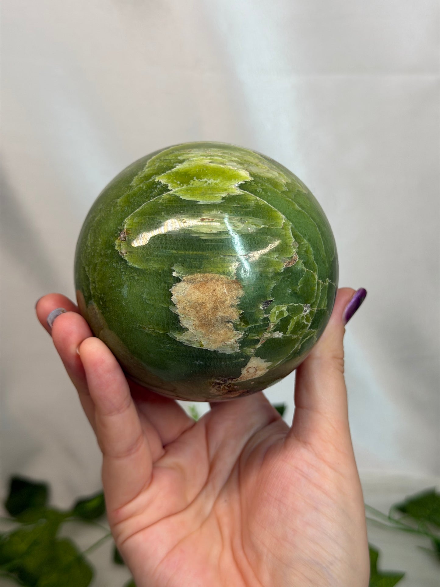 8.6cm Tremolite Sphere