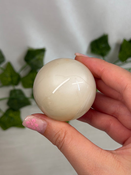 4.3cm Light Green Moonstone Sphere