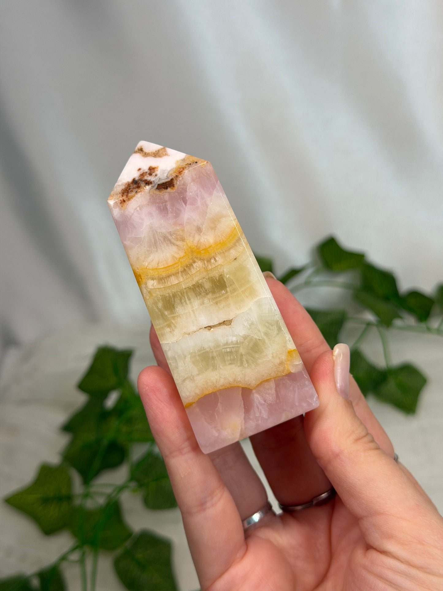 Pink Aragonite Towers