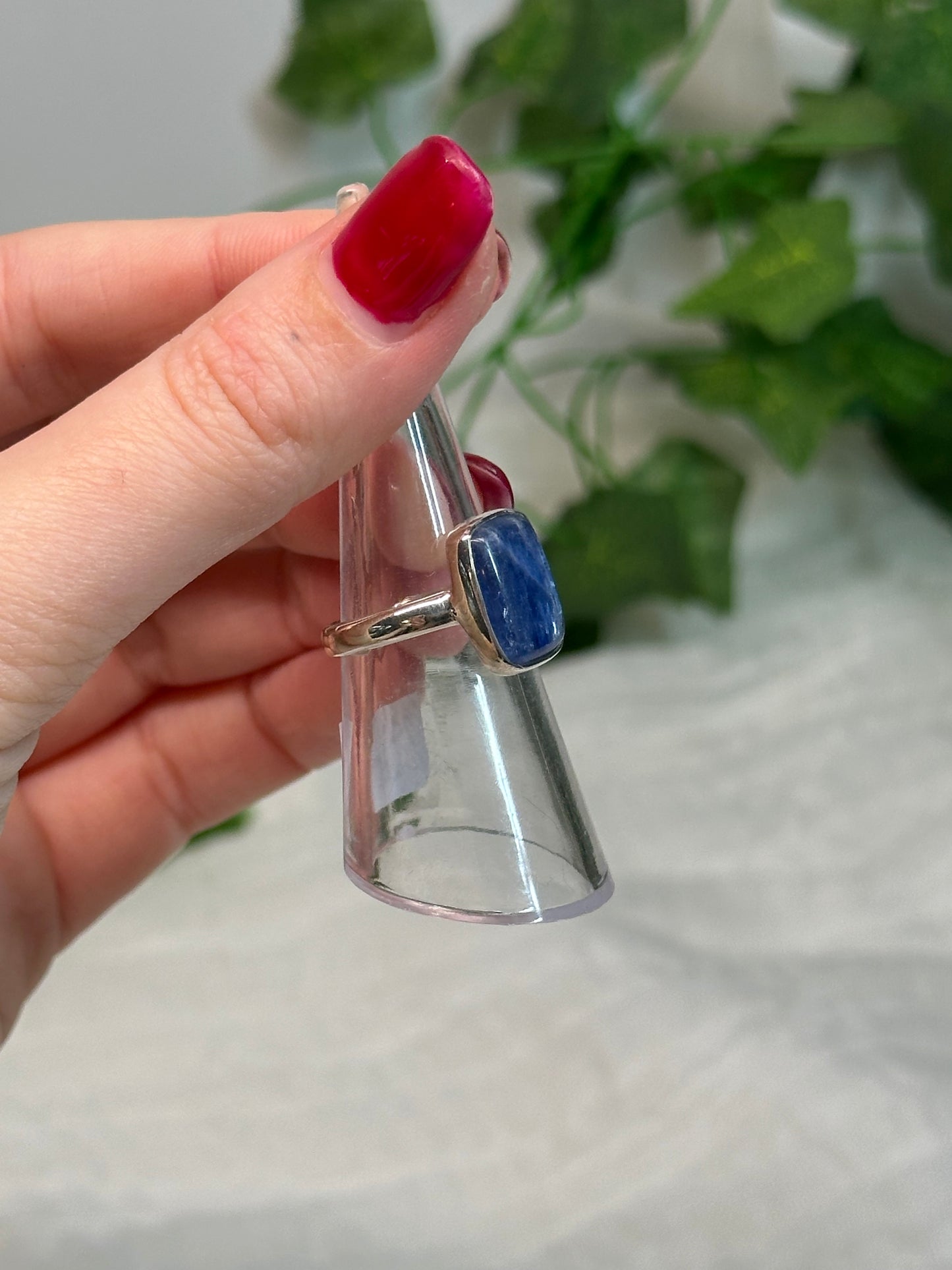 Kyanite Ring Size M (925 Sterling Silver)