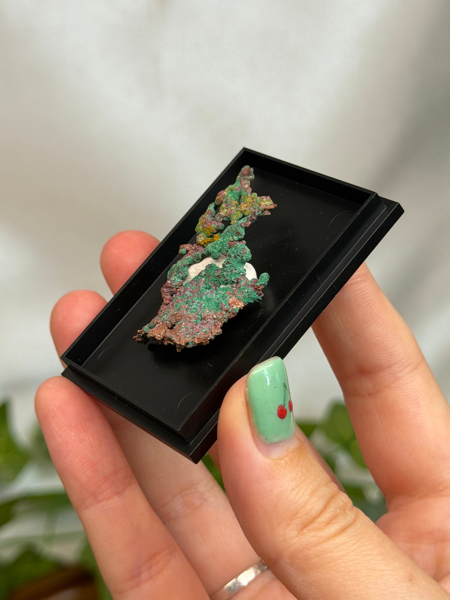 Malachite X Copper Specimen E