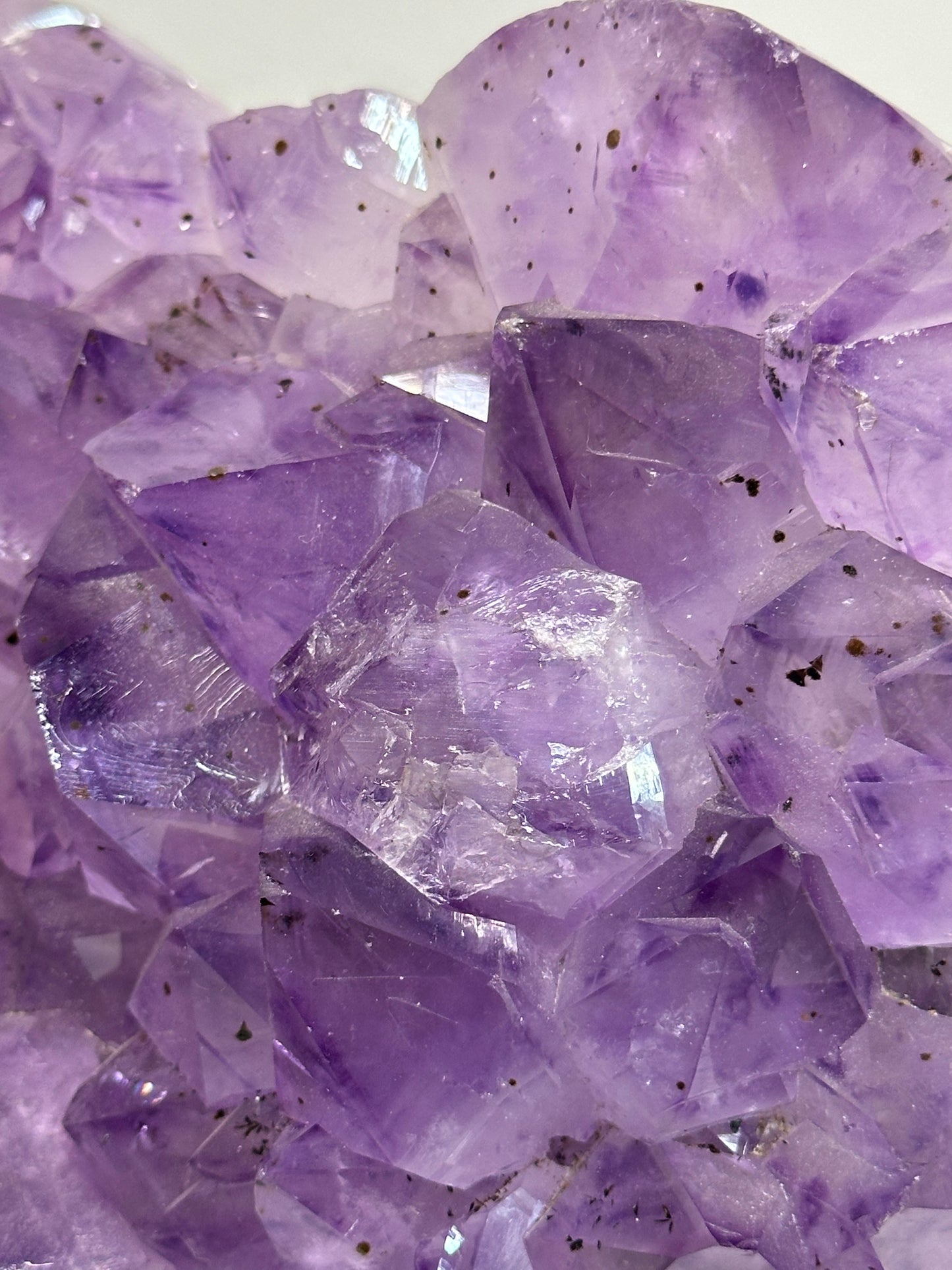 Statement Amethyst Heart