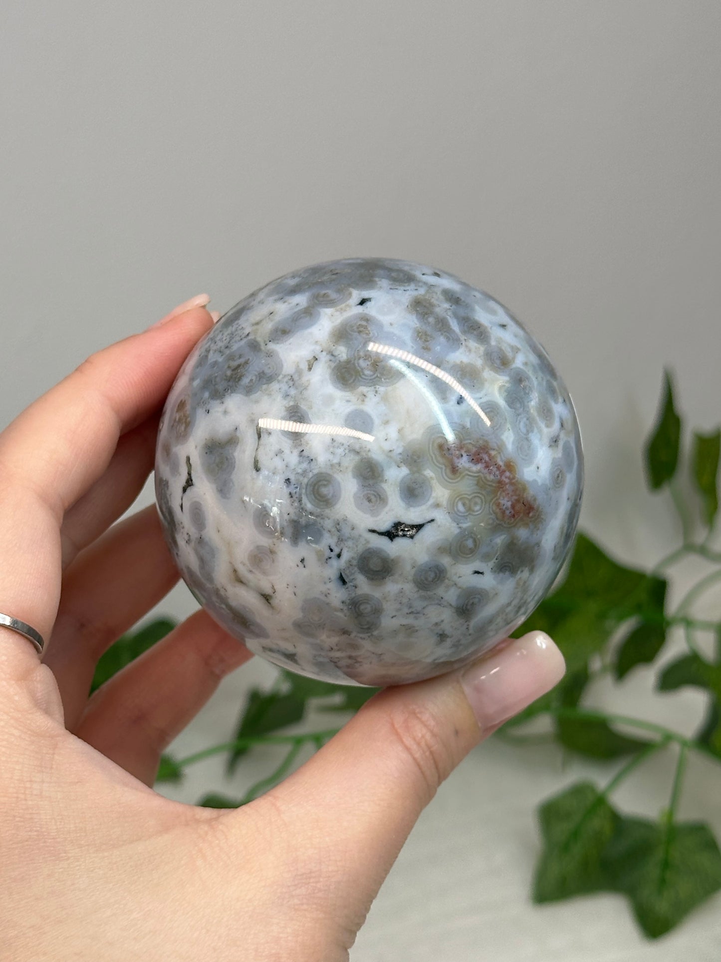 6.7cm Ocean Jasper Sphere