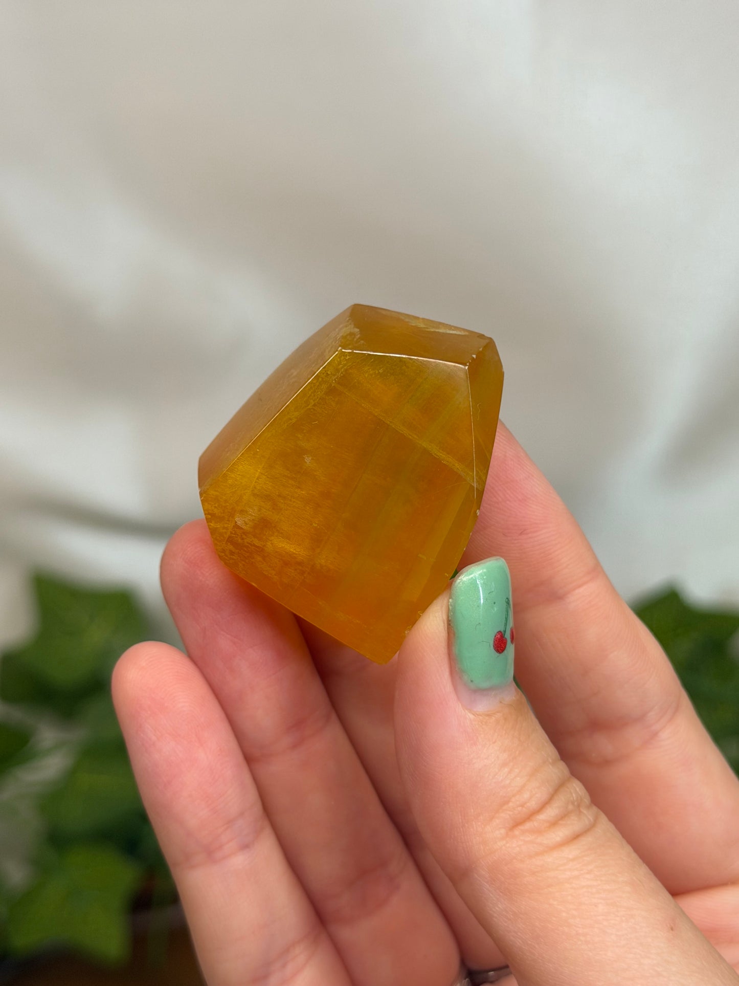 Mango Fluorite Freeforms