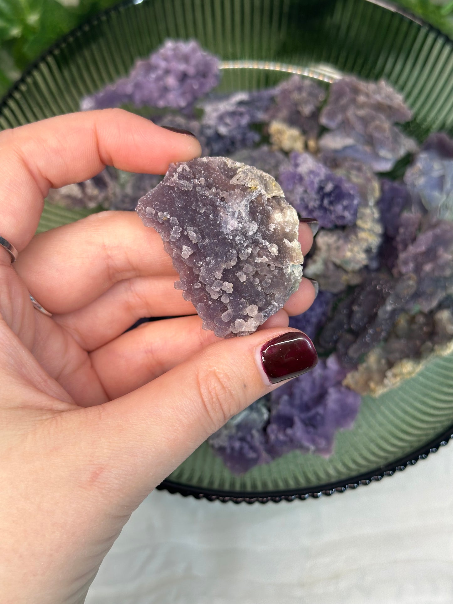 Small Grape Agate Cluster