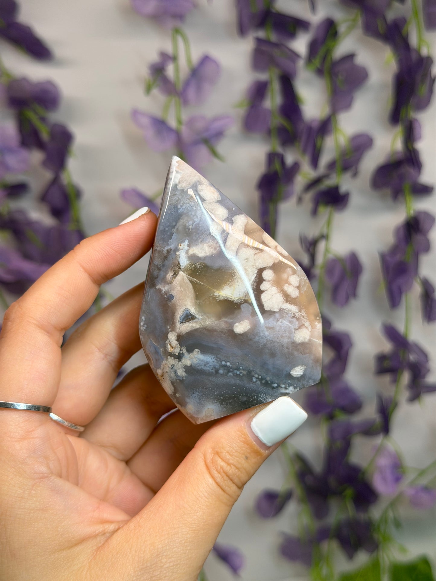 Flower Agate Shield