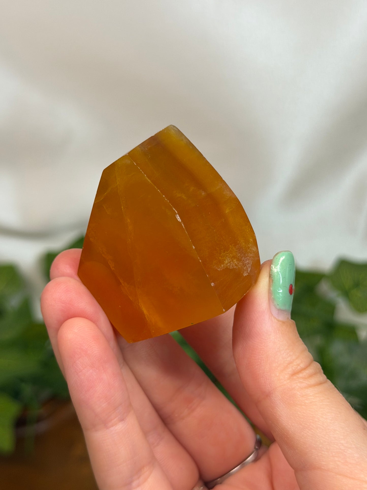 Mango Fluorite Freeforms
