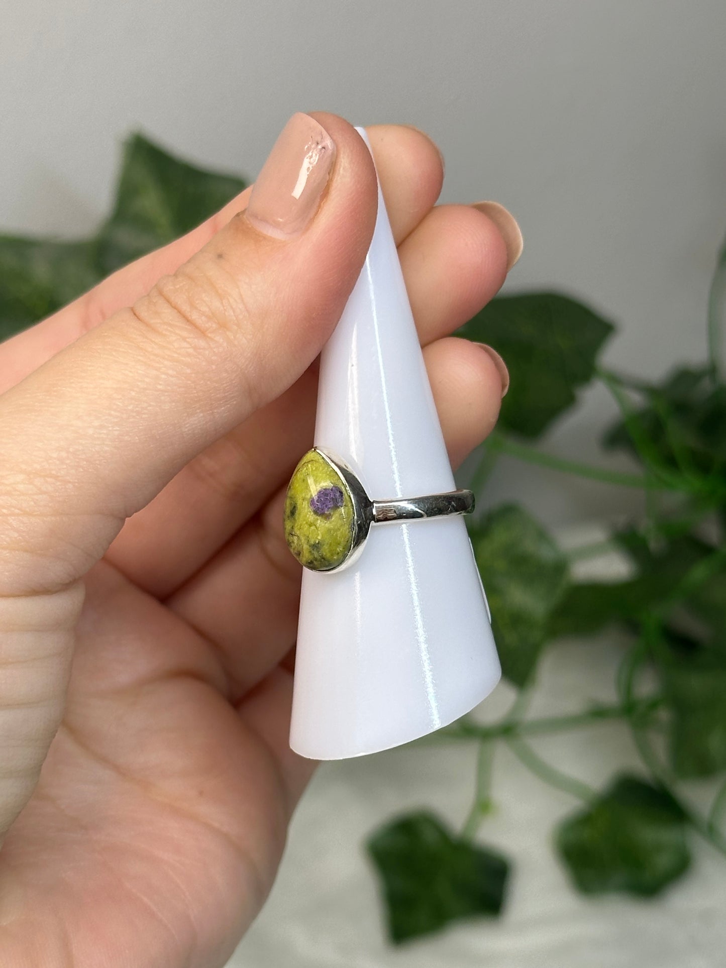 Atlantasite Size O Ring (925 Sterling Silver)