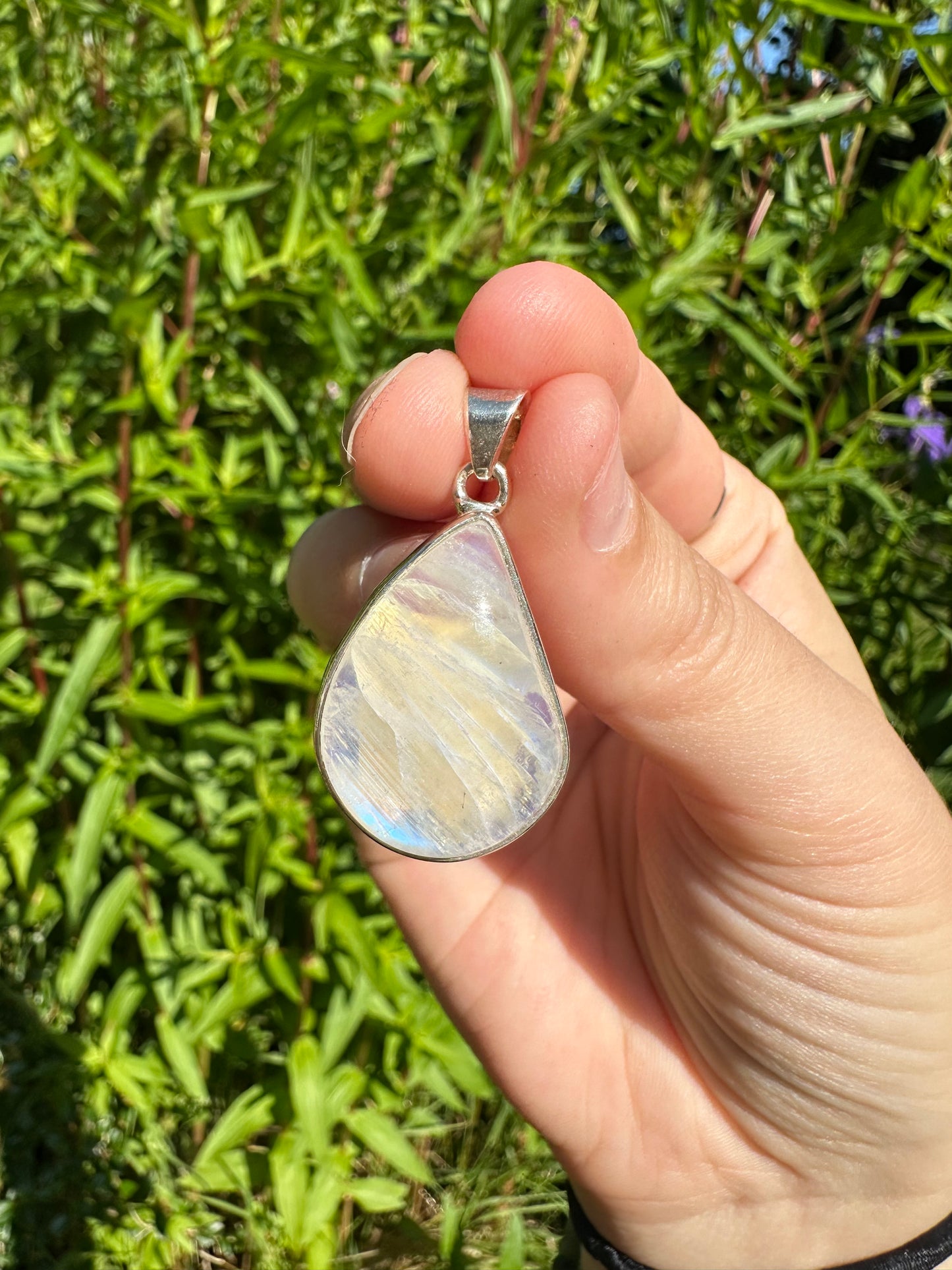 Moonstone Pendant (924 Sterling Silver)