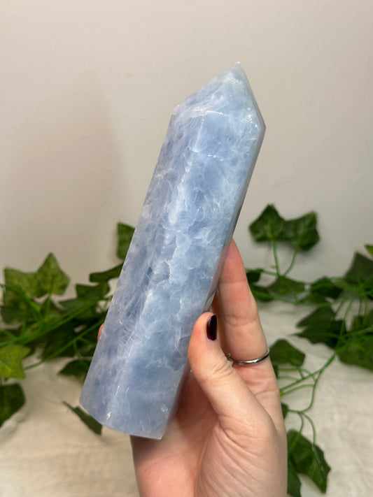 Blue Calcite Tower B