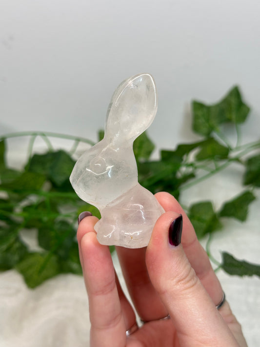 Clear Quartz Bunny