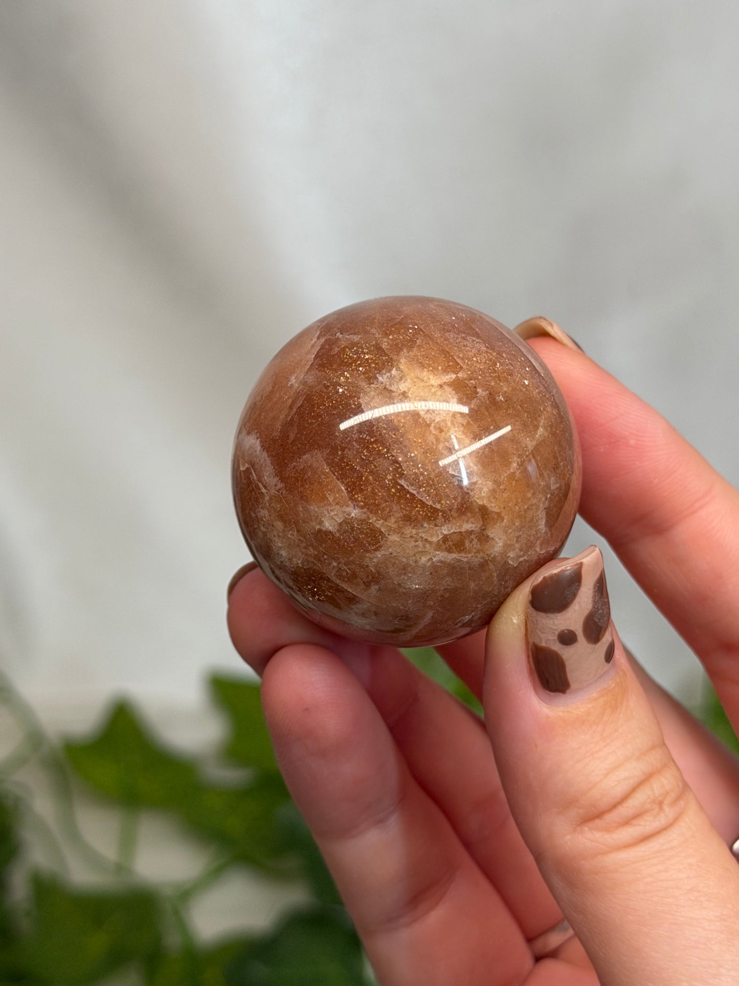3.7cm Sunstone Sphere
