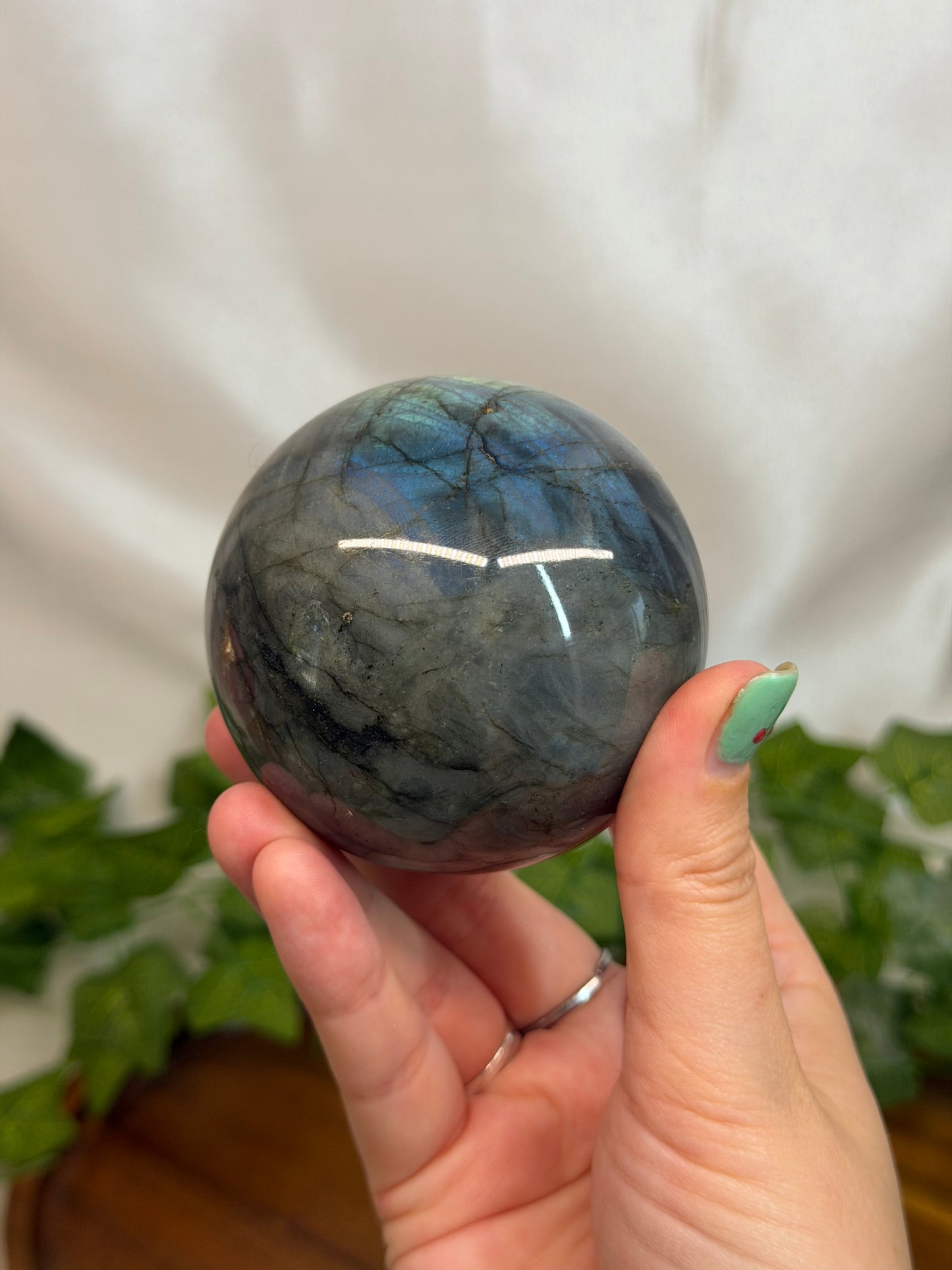 6.7cm Labradorite Sphere