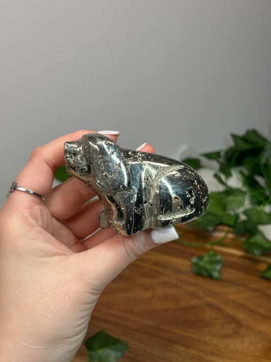 Laying Peruvian Pyrite Dog