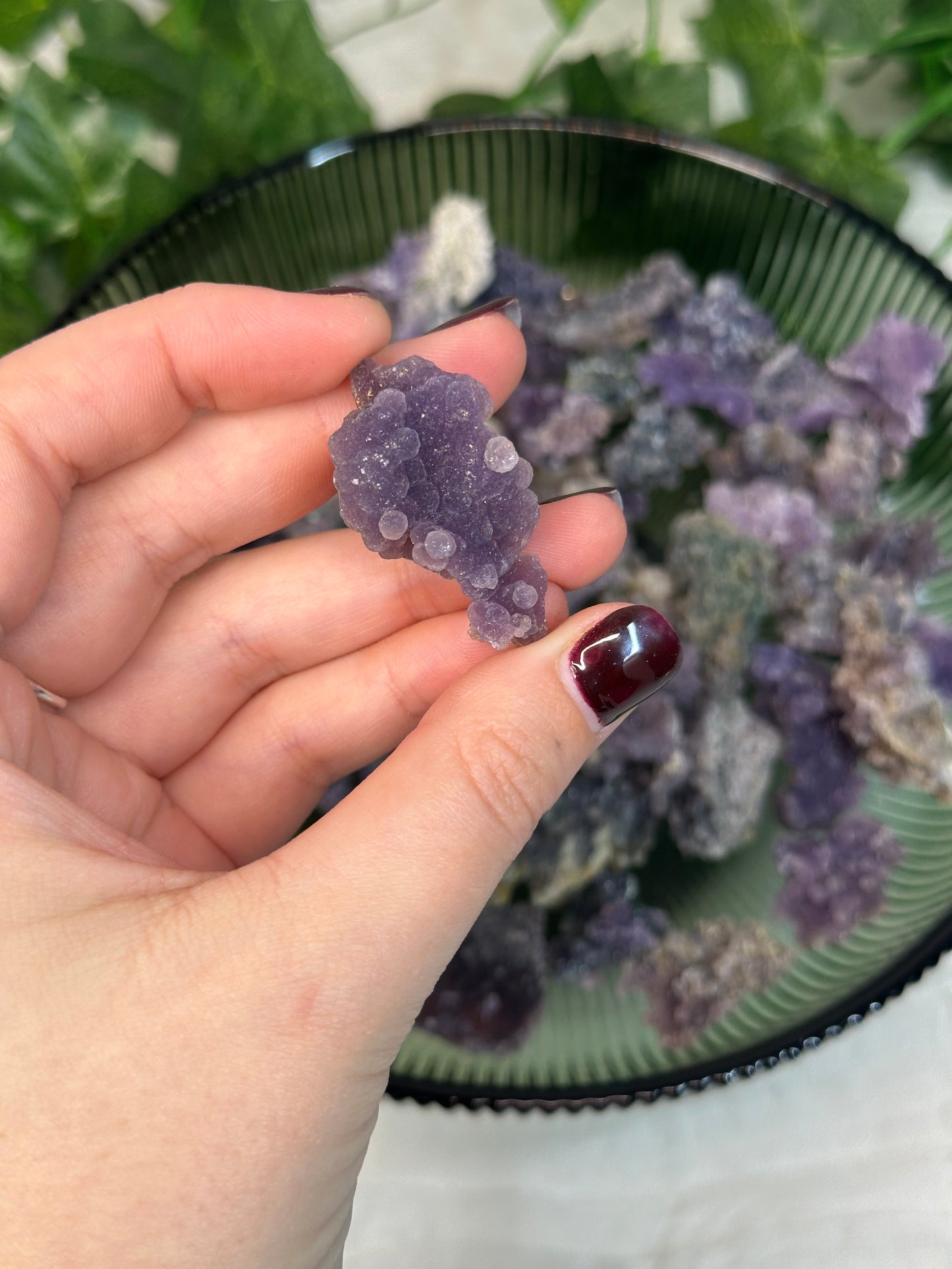 Mini Grape Agate Clusters