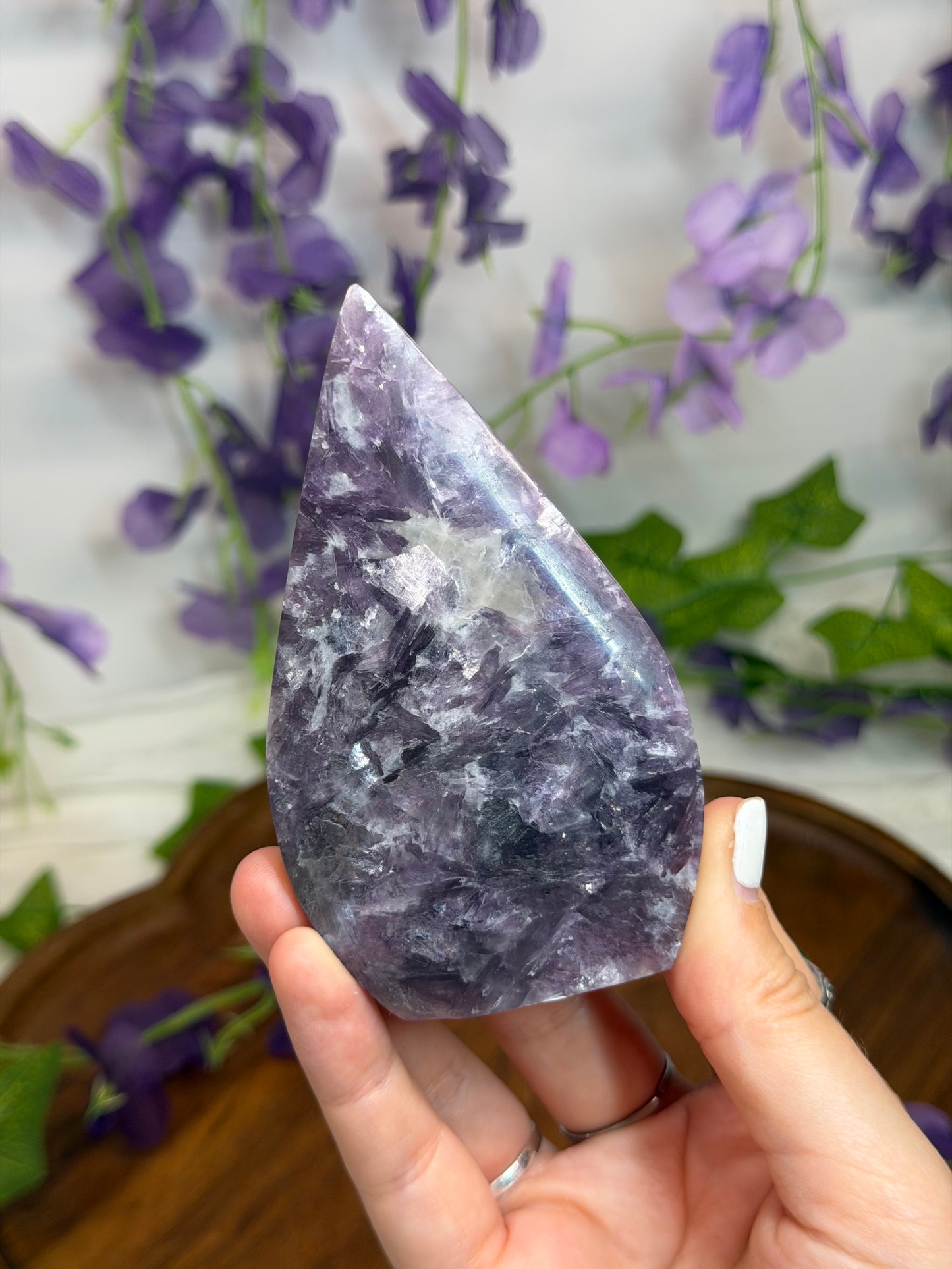 Purple Mica Shields