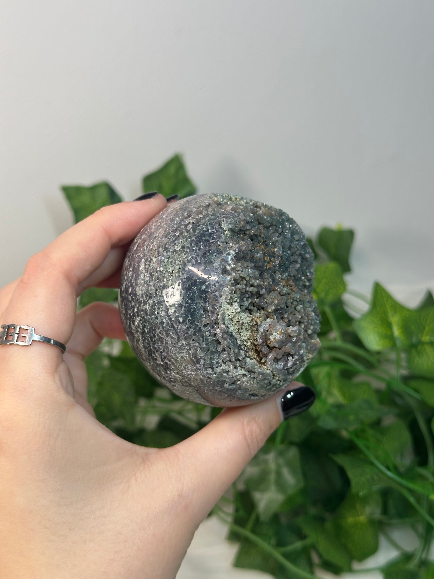 Grape Agate Sphere