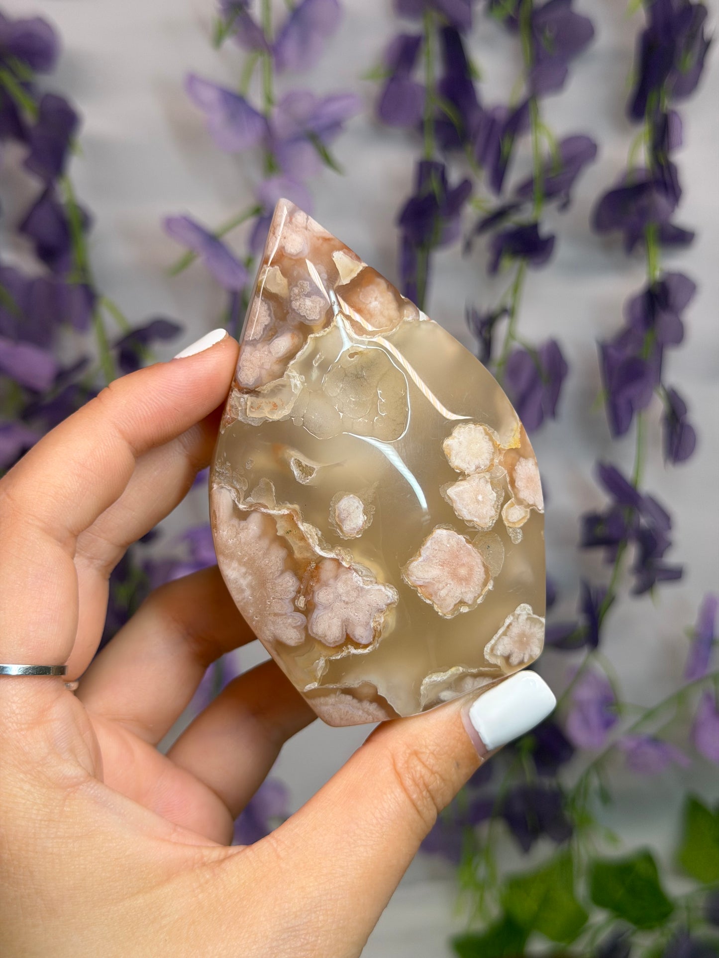 Flower Agate Shield