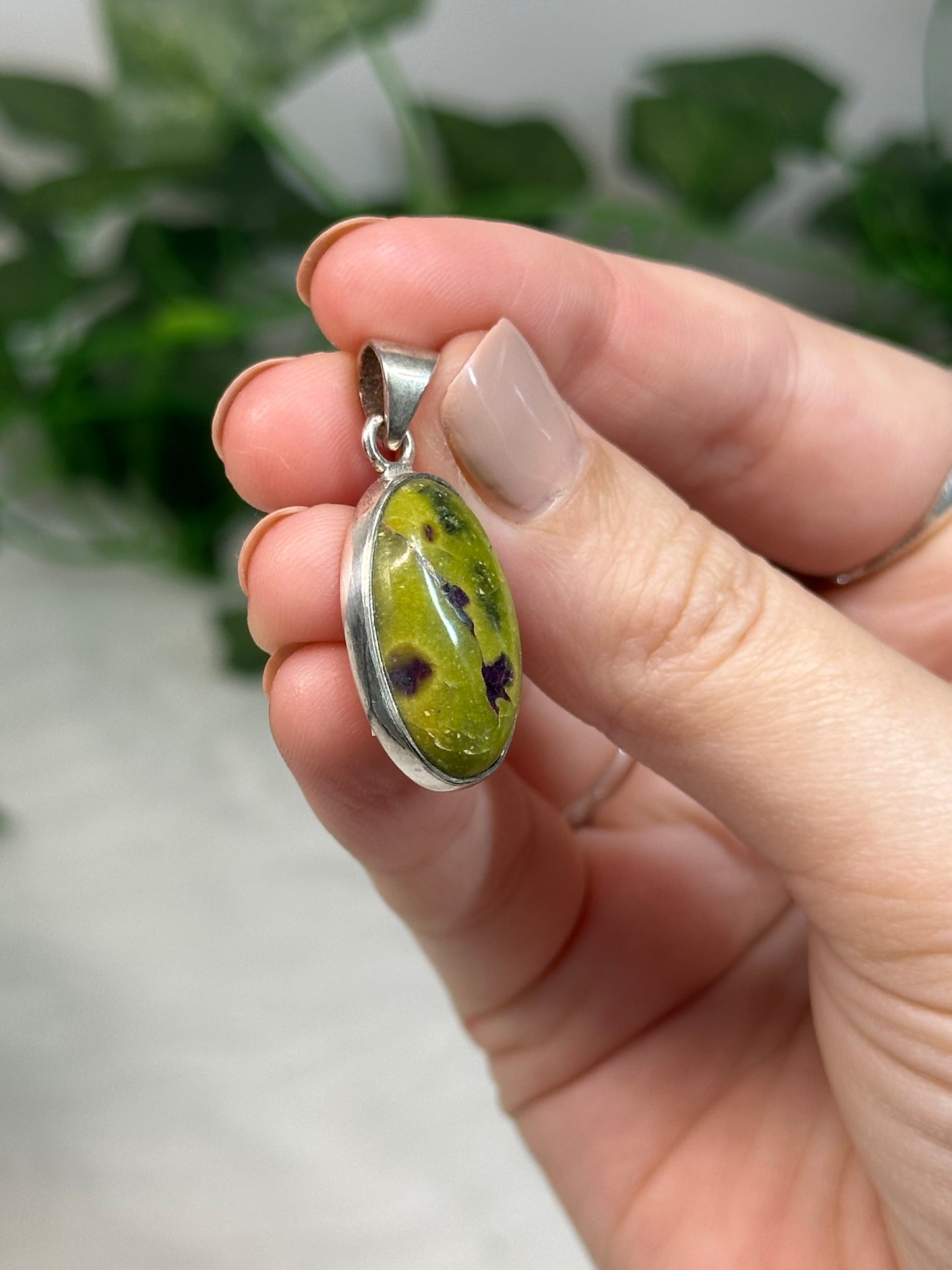 Atlantasite Pendant (925 Sterling Silver)