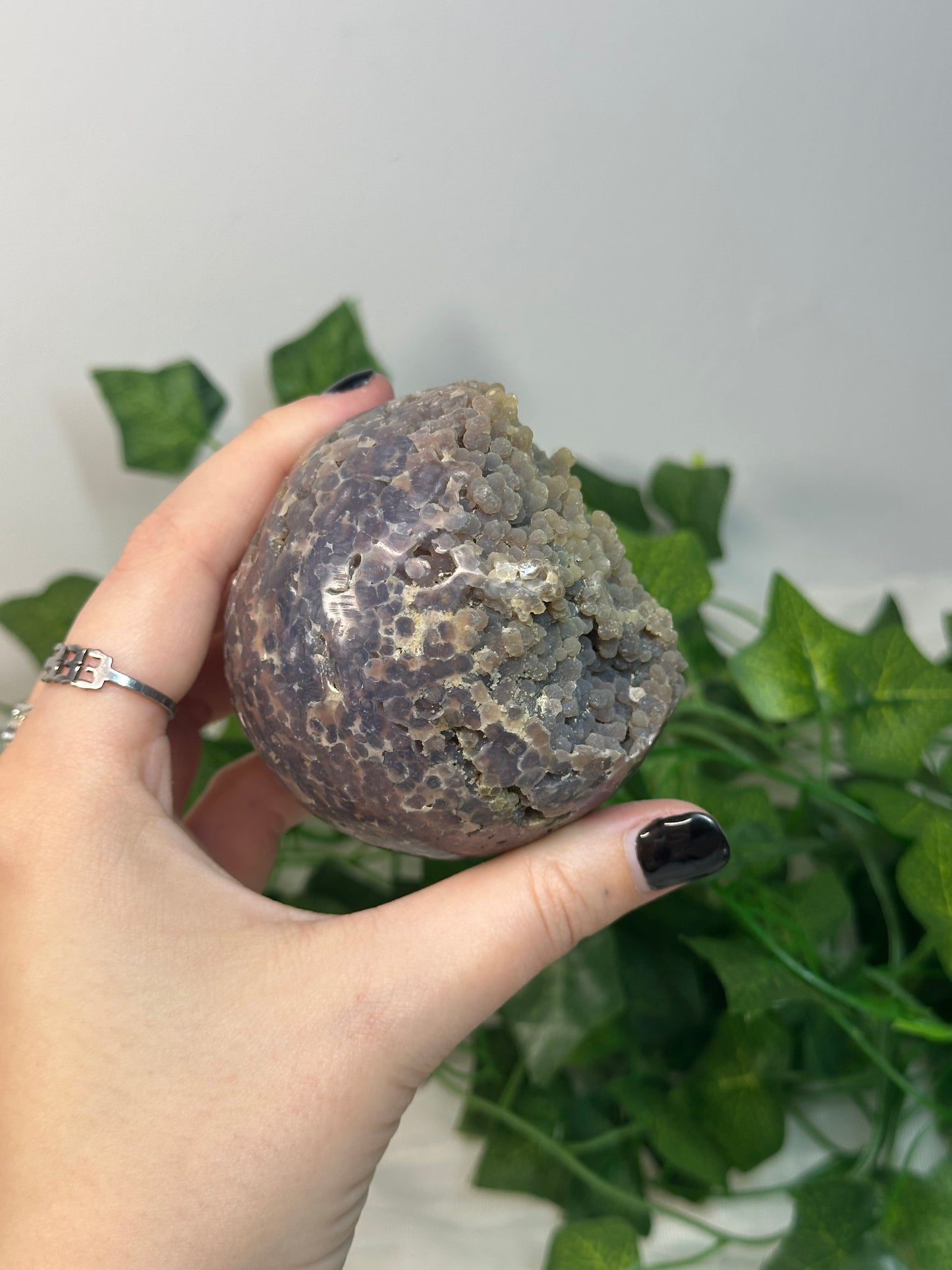 Grape Agate Sphere
