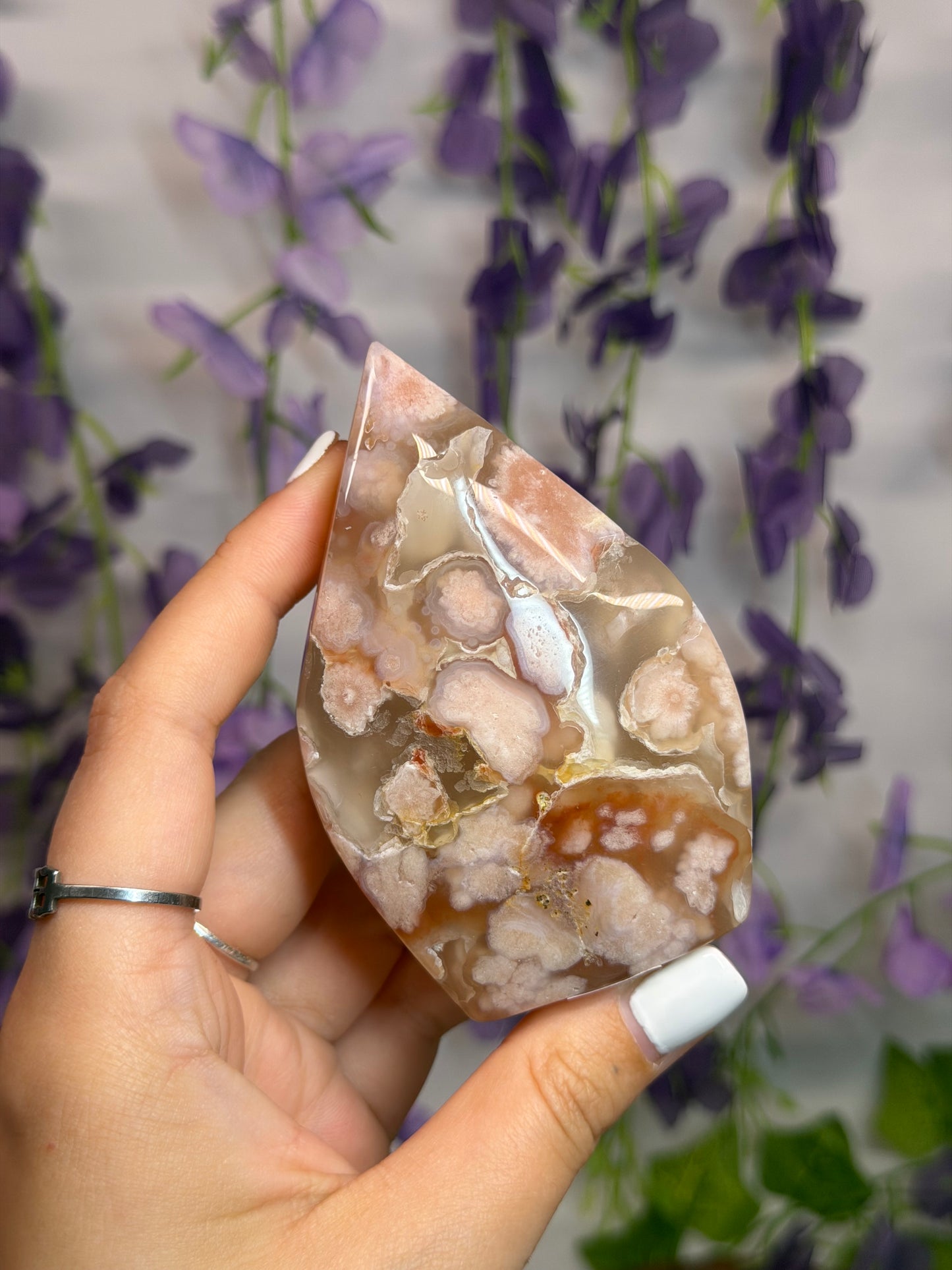 Flower Agate Shield