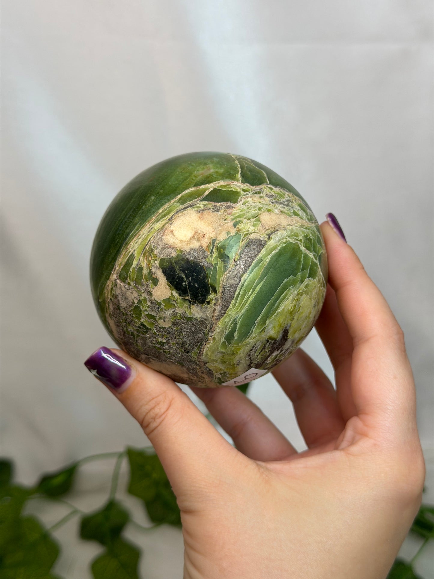 7.9cm Tremolite Sphere
