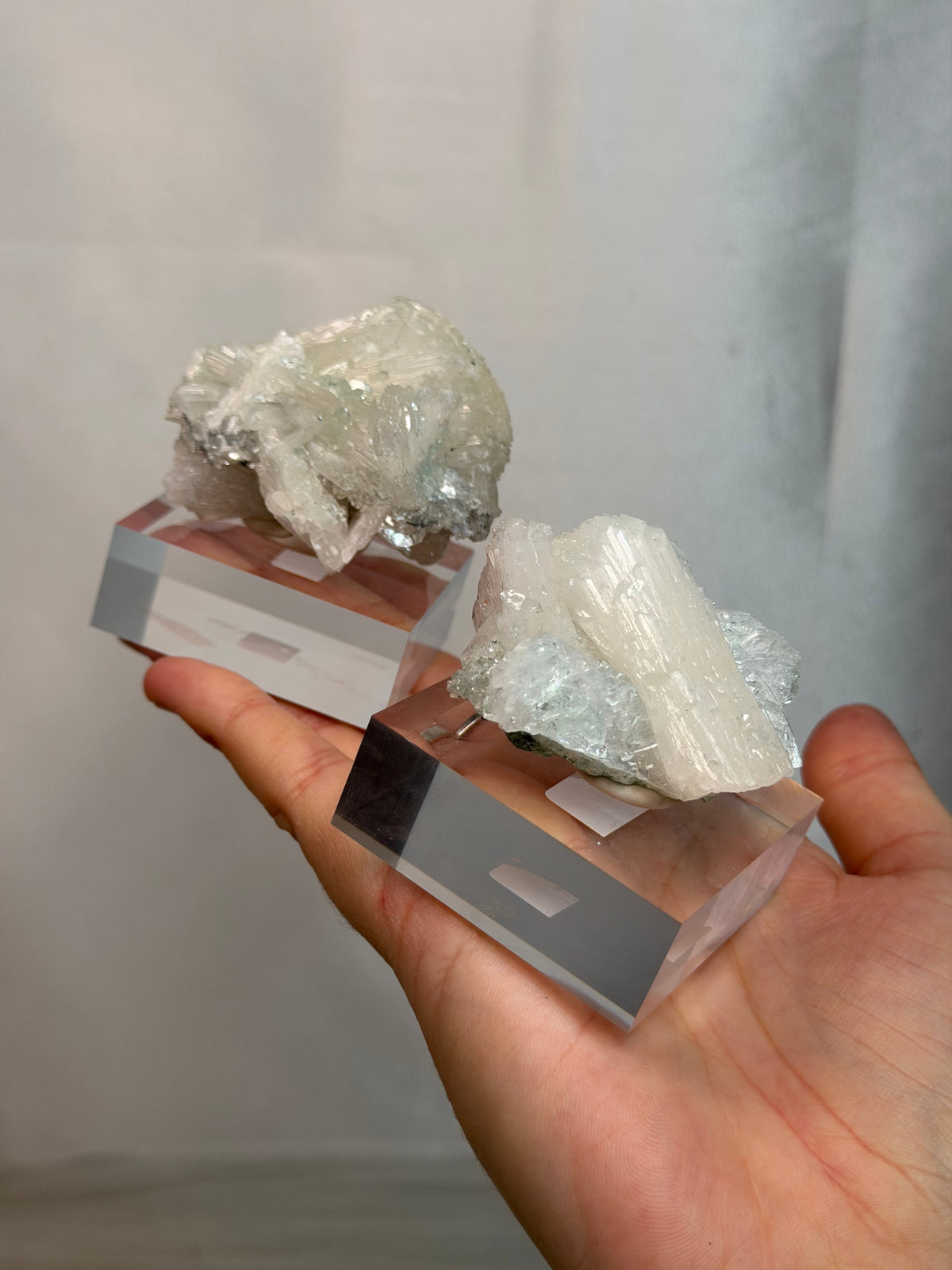 Stilbite x Apophyllite Specimens