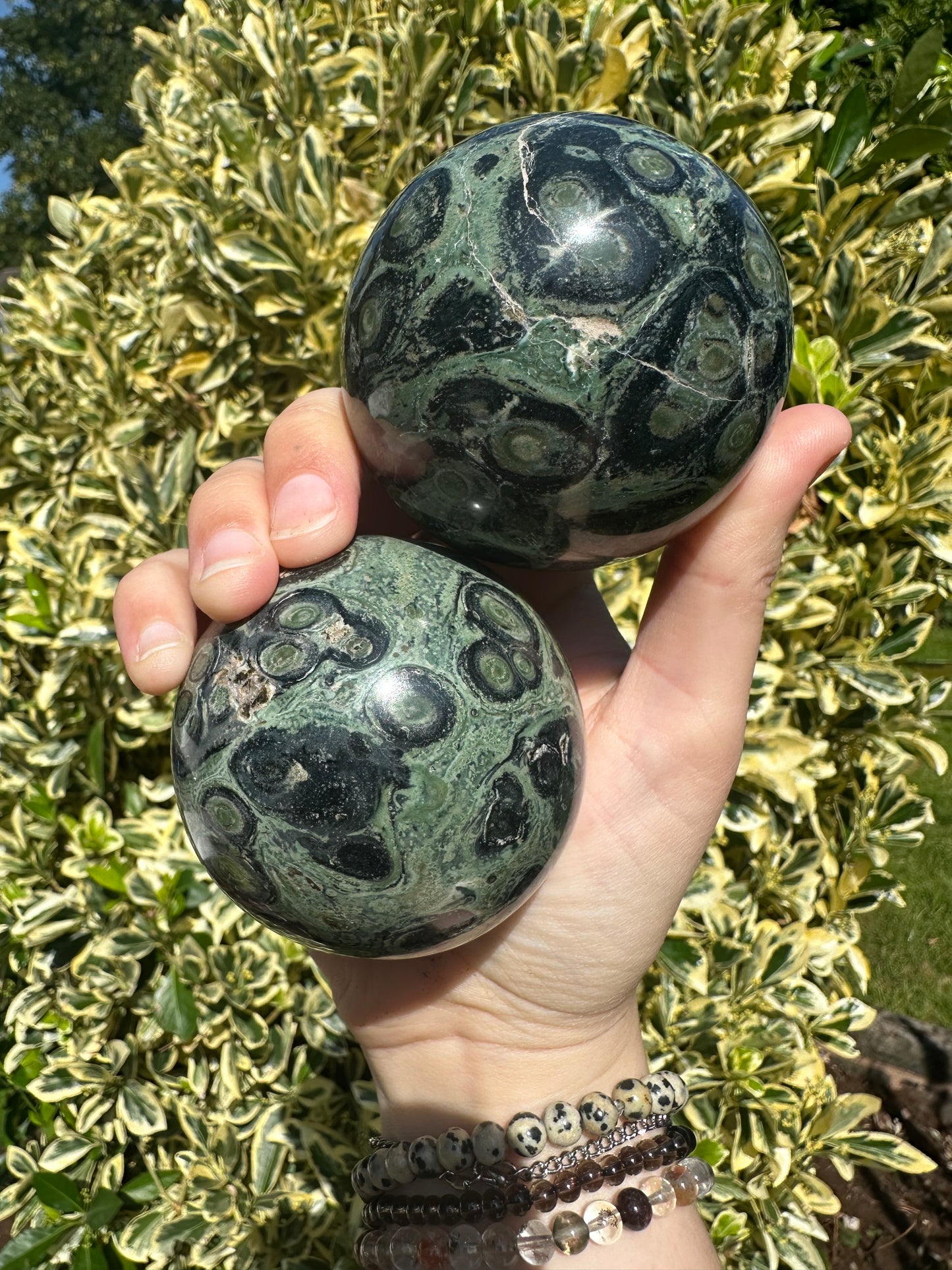 Kambaba Jasper Spheres