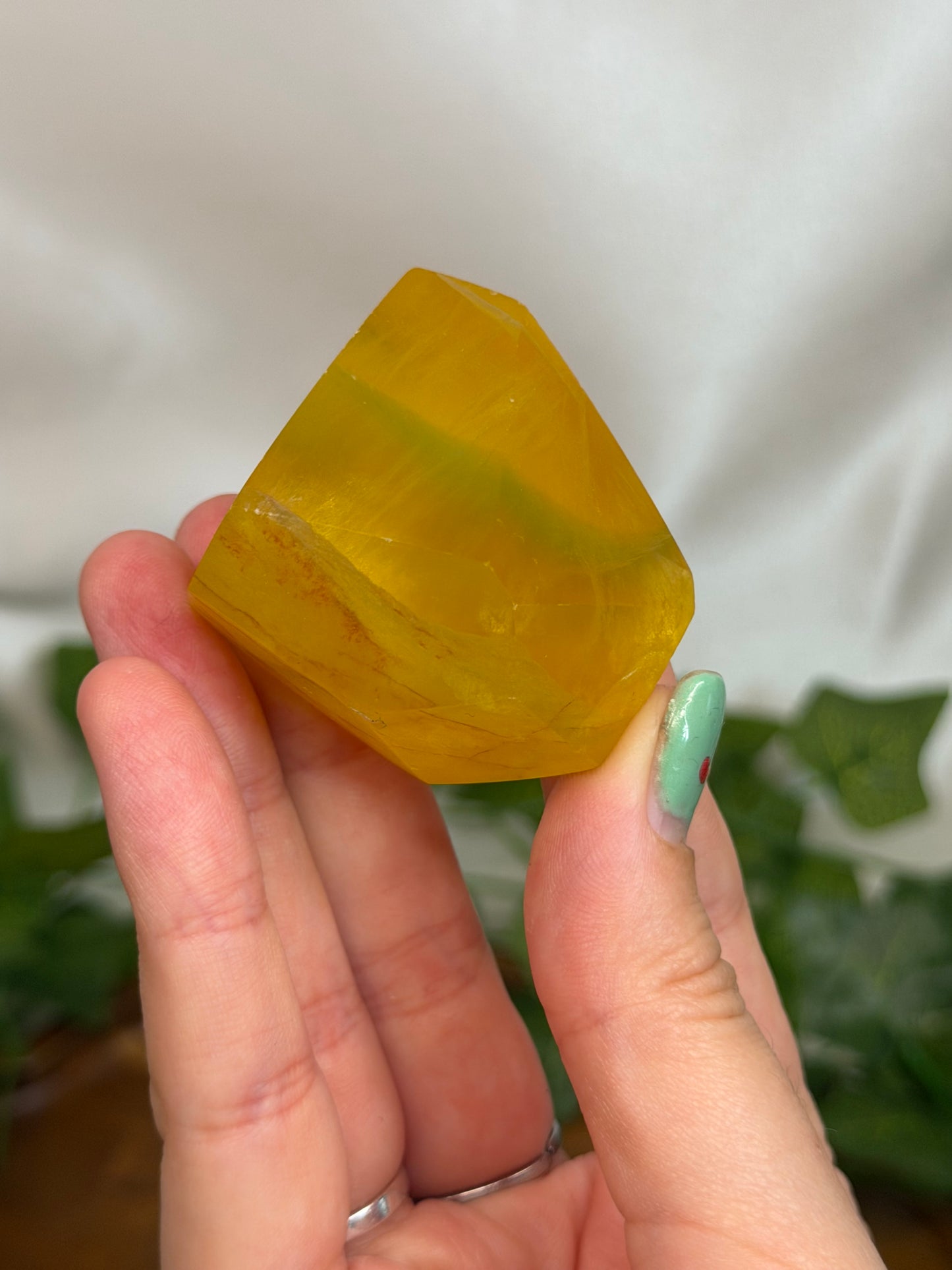 Mango Fluorite Freeforms