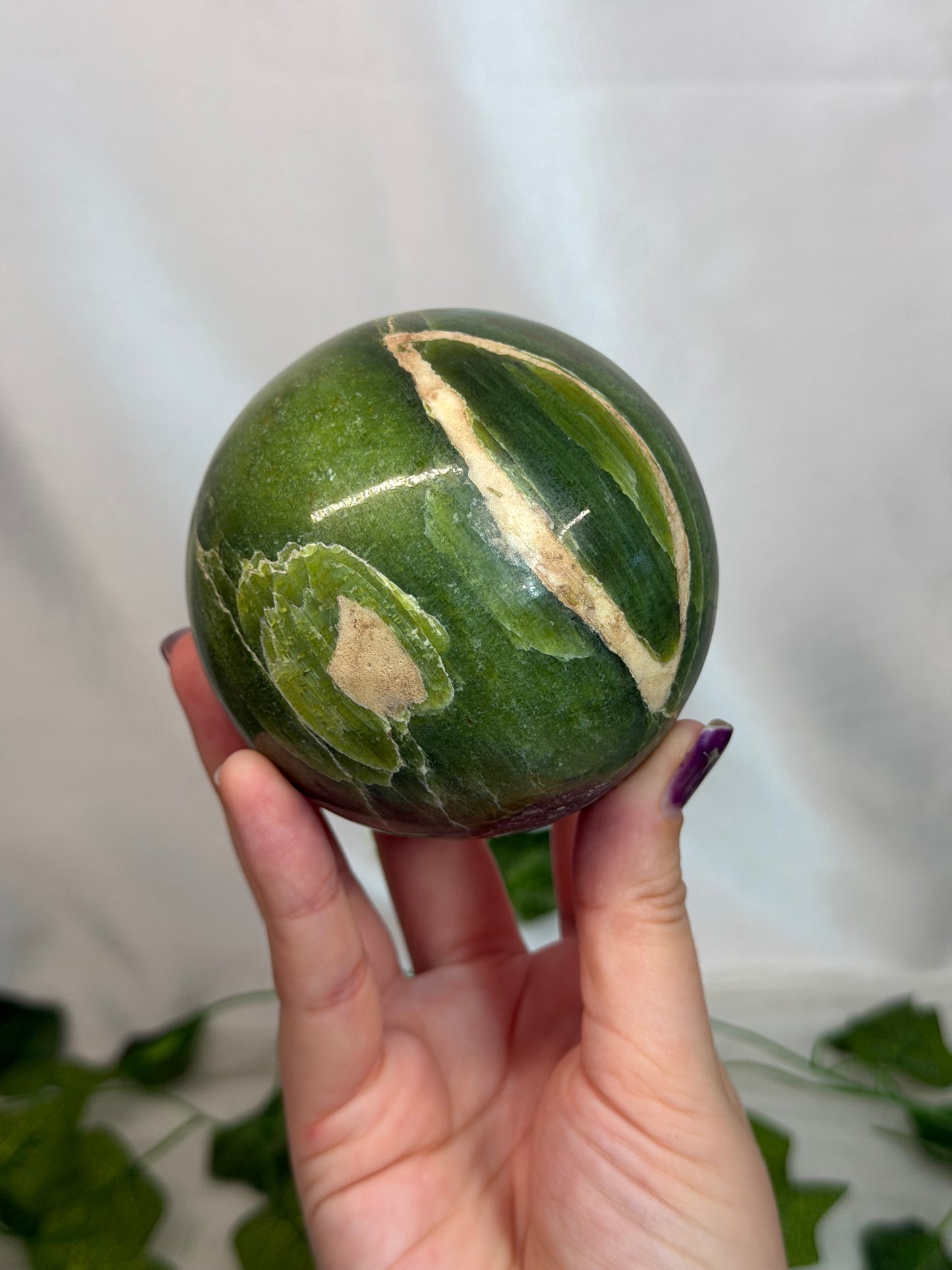 7.9cm Tremolite Sphere
