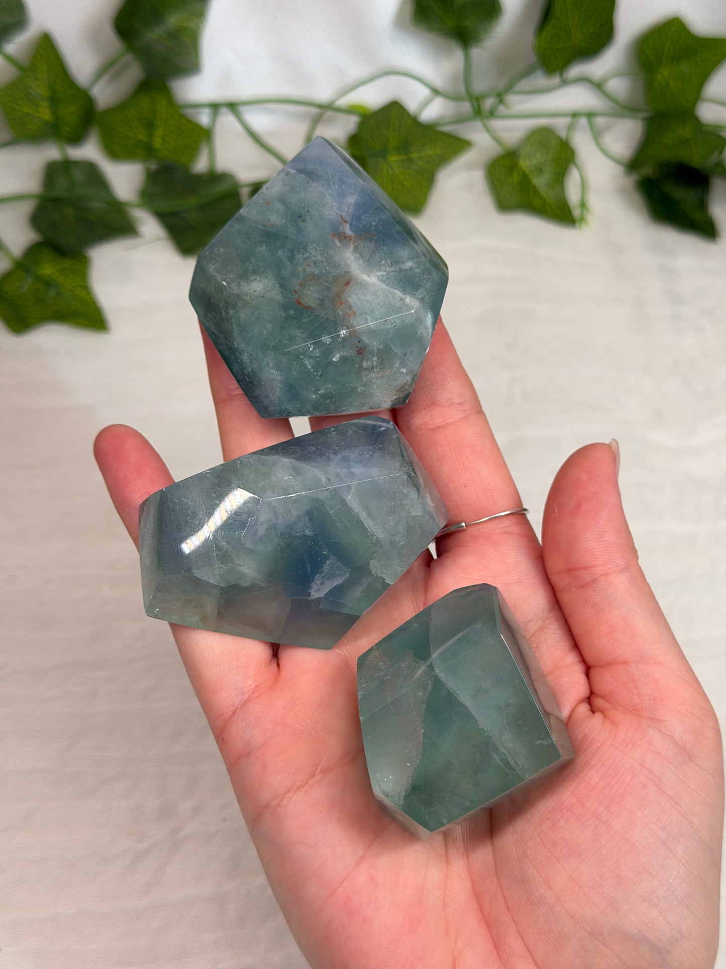 Blue Fluorite Freeforms
