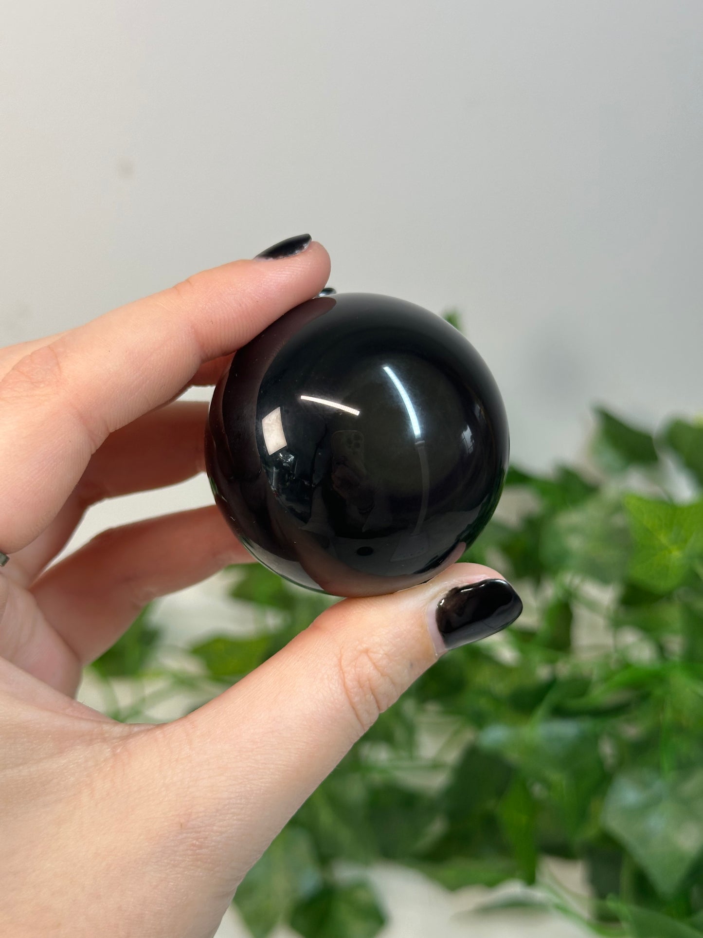 Rainbow Obsidian Spheres