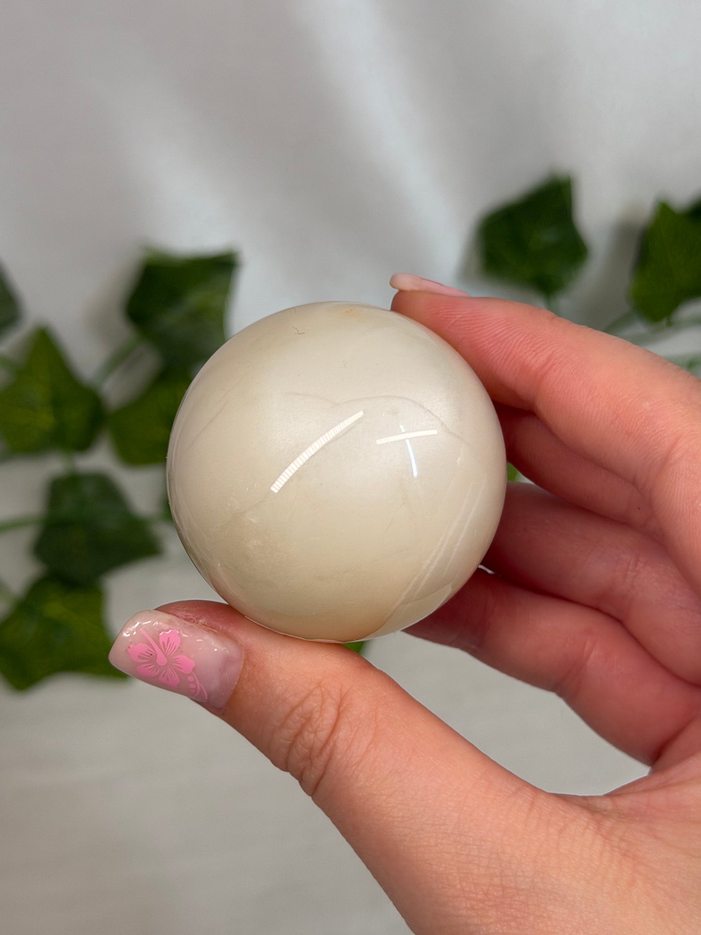 4.3cm Light Green Moonstone Sphere
