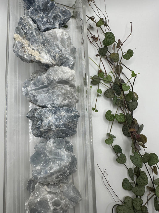 Big Raw Blue Calcite Chunk