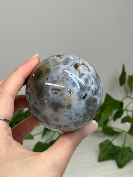 6.7cm Ocean Jasper Sphere