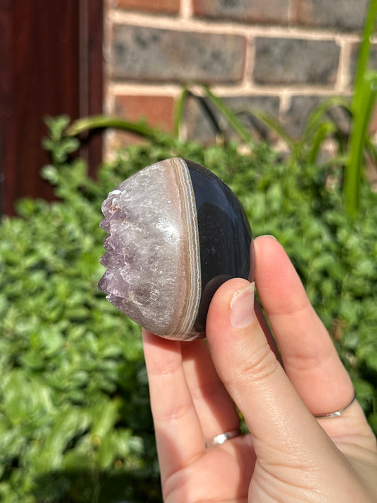 Druzey Amethyst Egg