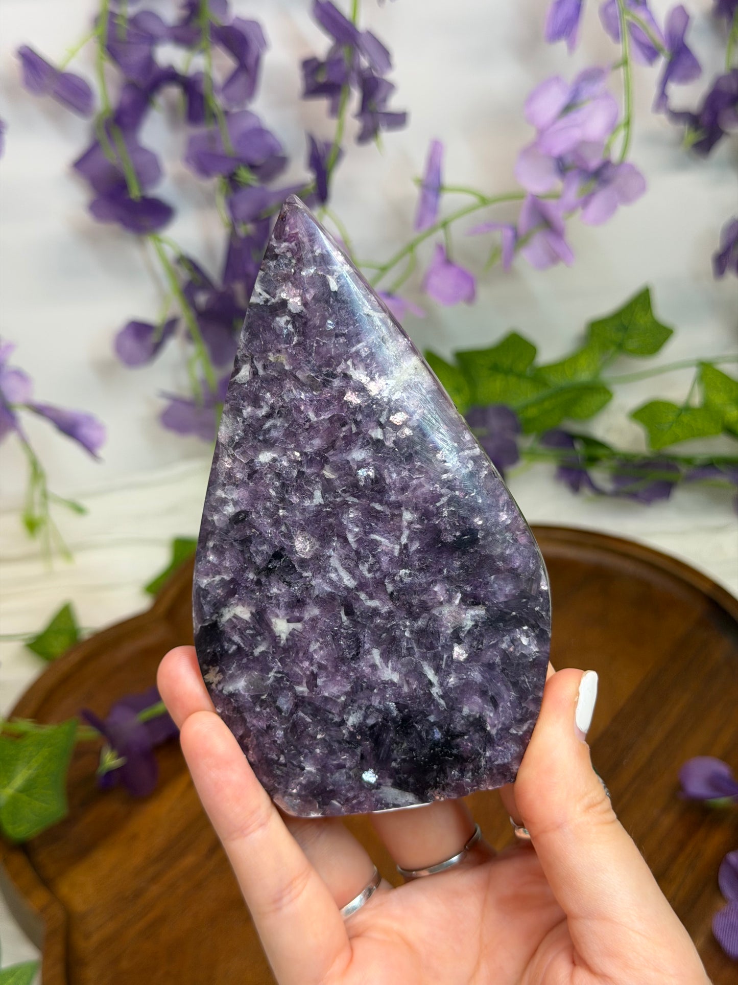 Purple Mica Shields