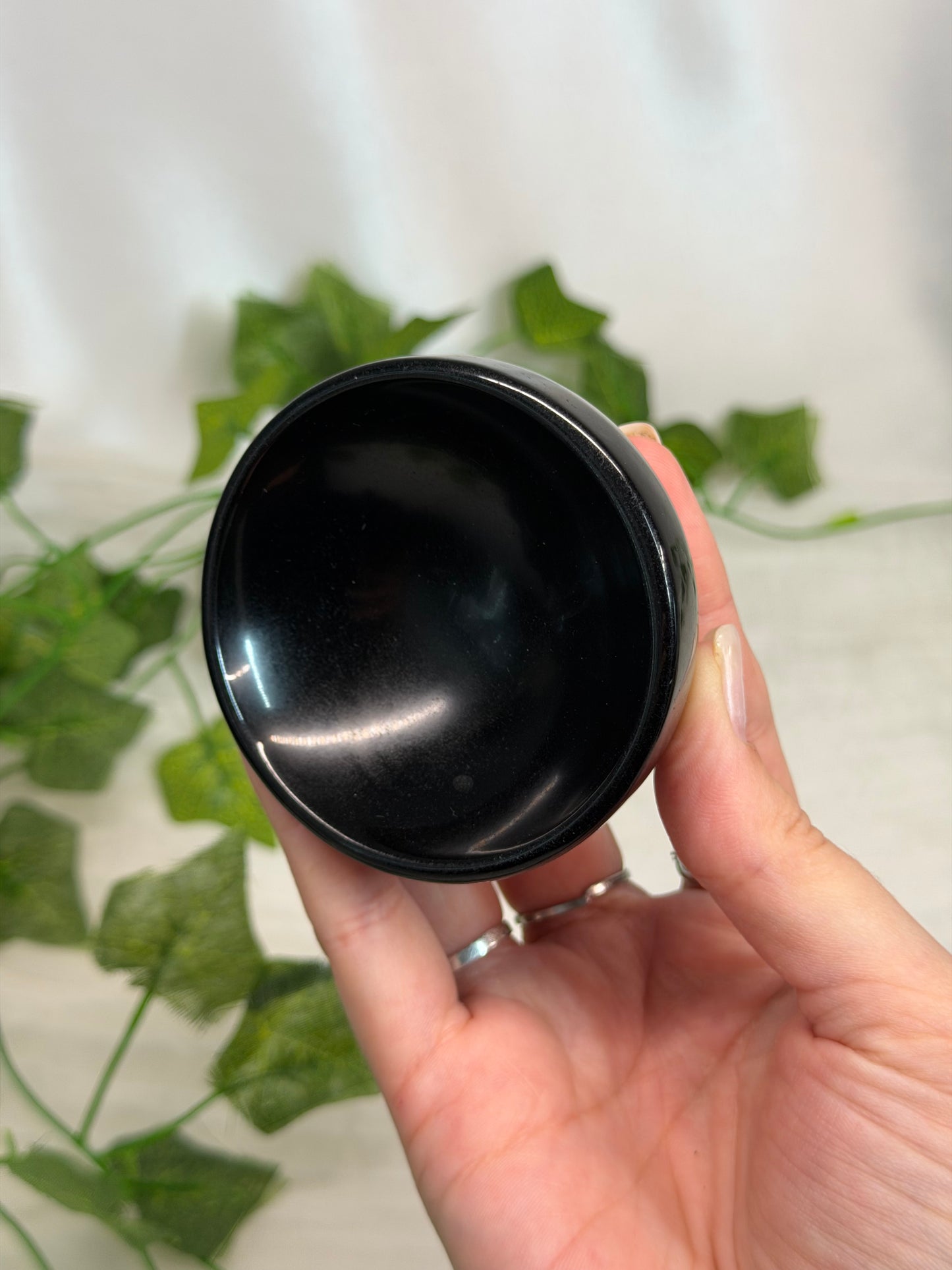Black Obsidian Bowl