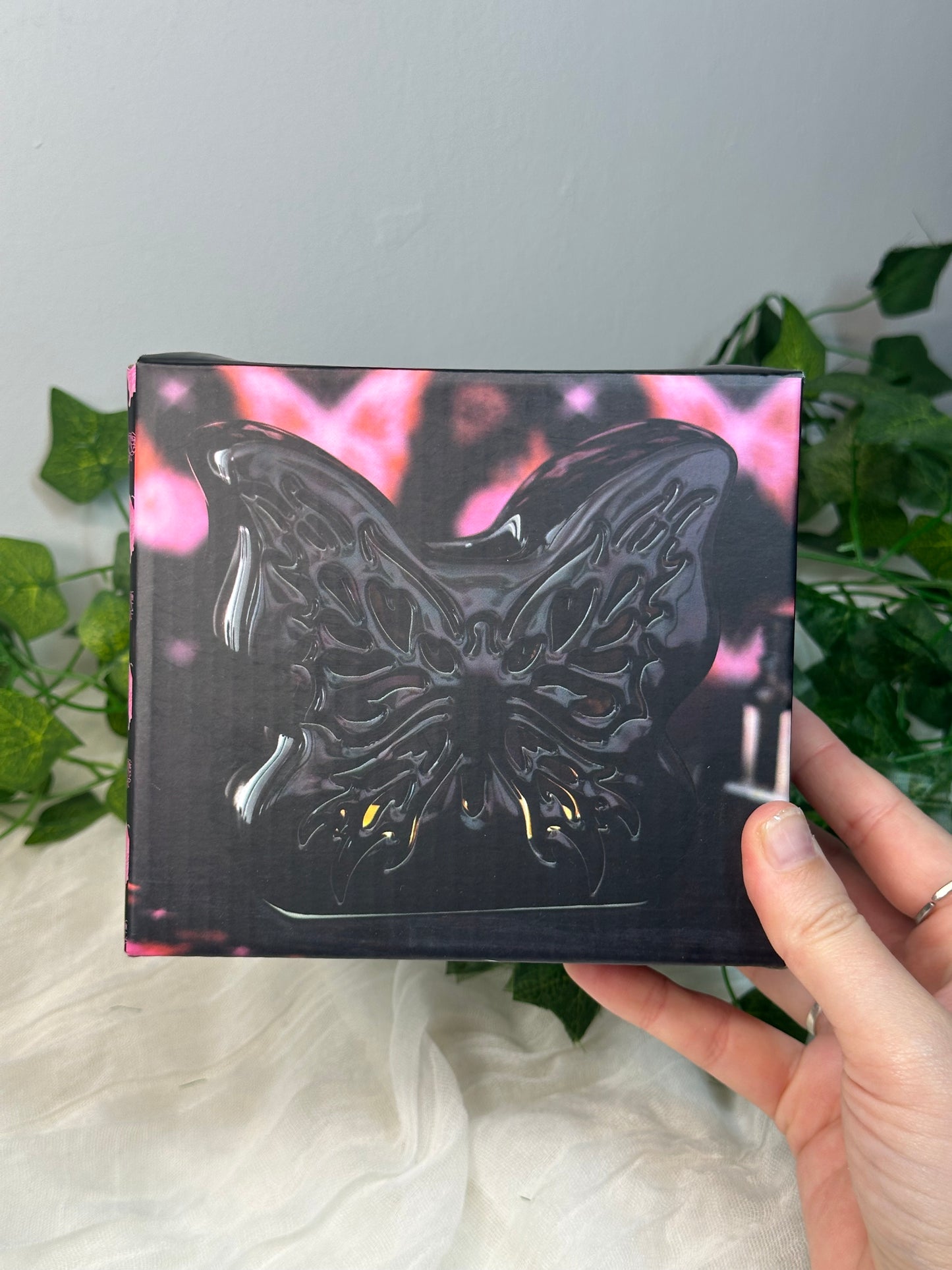 Black Butterfly Oil Burner
