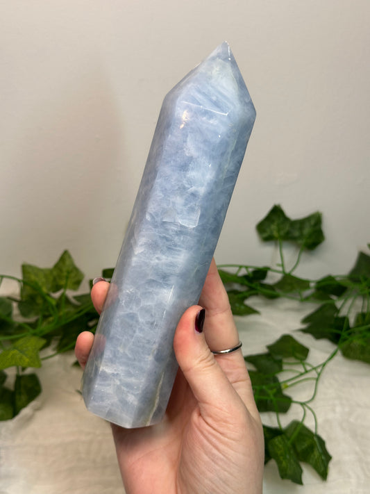 Blue Calcite Tower A