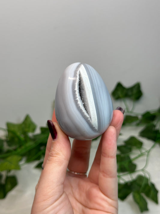 Druzy Agate Egg
