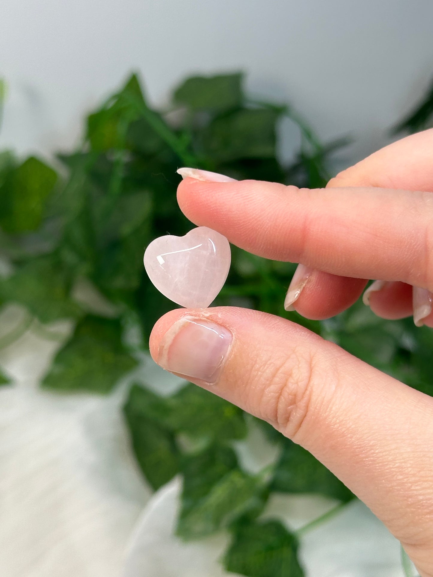 Mini Rose Quartz Heart